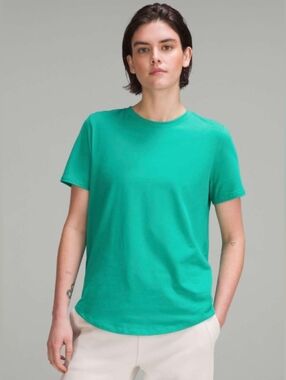 Lululemon Love Crewneck T-Shirt Maldives Green 20 2X